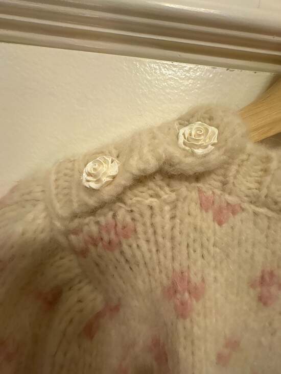 Love Shack Fancy Re-Edition Rosie Alpaca-Blend Pullover - Picture 8 of 8